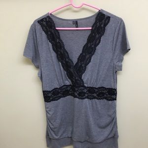 Maurice’s Grey Blouse (XL)